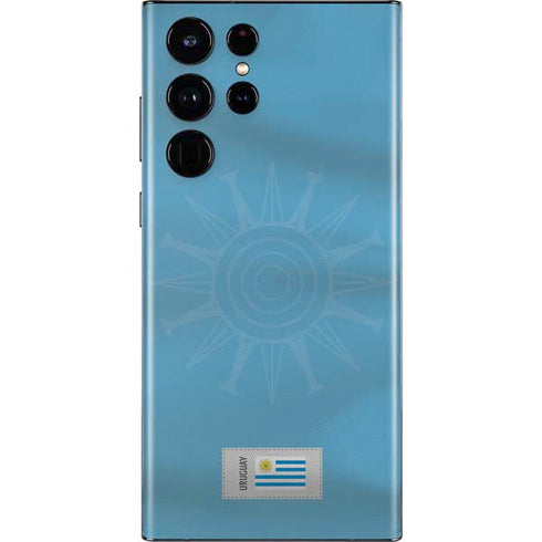 Uruguay Soccer Flag Galaxy S22 Ultra Skin